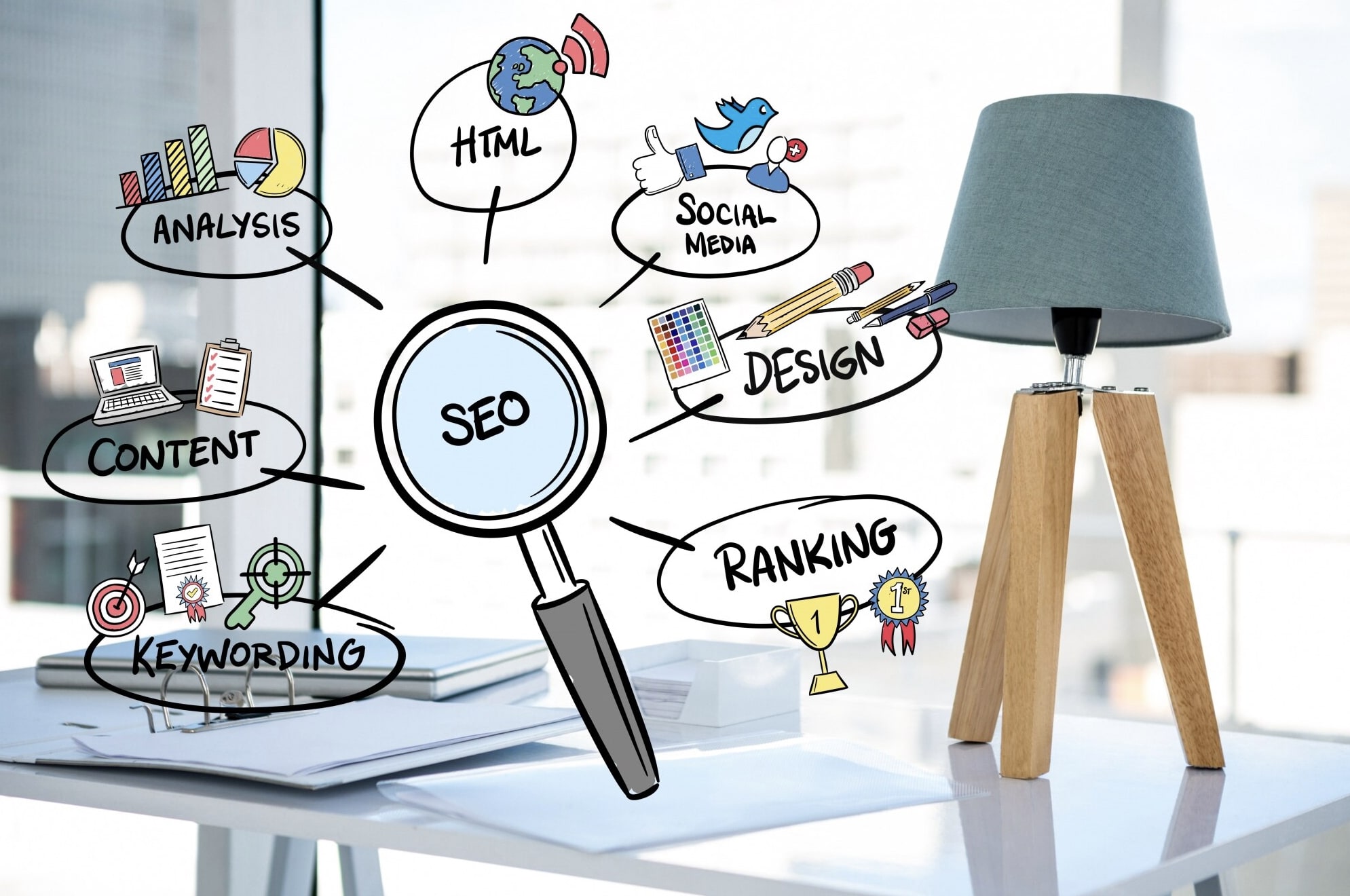 Concept SEO et optimisation web